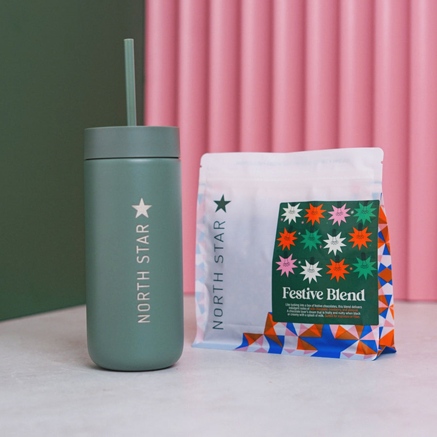 Festive Blend + 16oz Fellow Carter Cold Tumbler